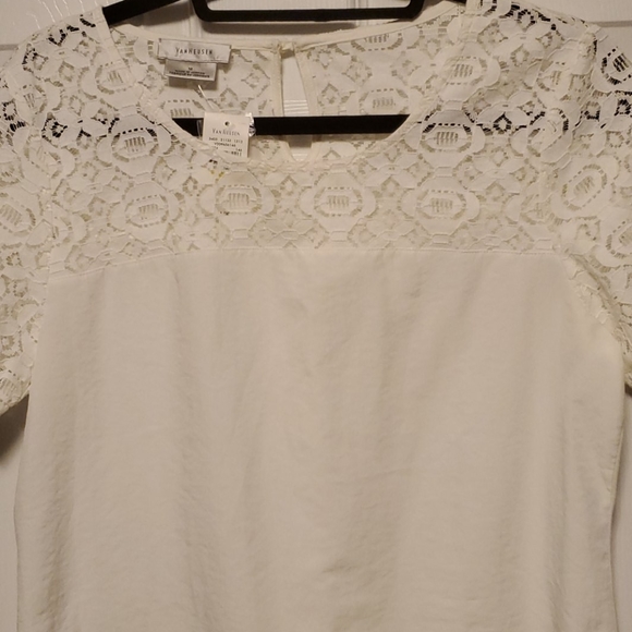Van Heusen Lace Top Blouse - Picture 1 of 4
